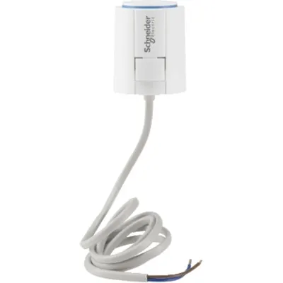 KNX Actuator termoelectric 24 V, Alb Polar