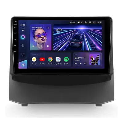 Navigatie Auto Teyes CC3 360 Ford Fiesta 6 2008-2019 6+128GB 9" QLED Octa-core 1.8Ghz Android 4G Bluetooth 5.1 DSP