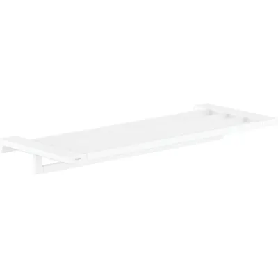 Etajera baie pentru prosoape, alb mat, Hansgrohe AddStoris 65