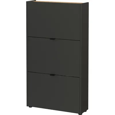 Pantofar gri antracit cu deschidere înclinată 71x127x22 cm Ameca – Germania