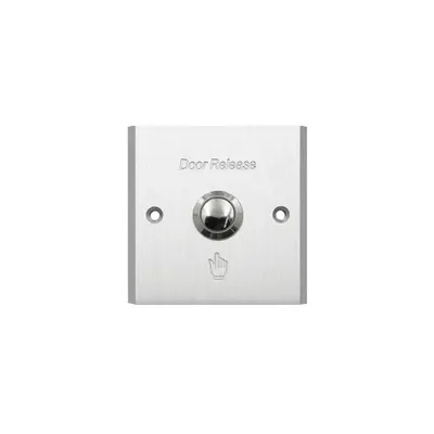 Buton cerere iesire LinkPower ML-902, aluminiu, NO/COM, 12V