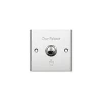 Buton cerere iesire LinkPower ML-902, aluminiu, NO/COM, 12V