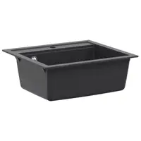 vidaXL Chiuvetă de bucătărie cu o singură cuvă Granit