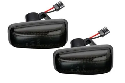 Set lumini semnalizare stanga/dreapta (fumuriu, LED) potrivit CITROEN BERLINGO, BERLINGO/MINIVAN, EVASION, JUMPY I, SAXO, XANTIA, XM, XSARA, ZX; FIAT
