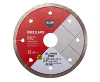 Disc diamantat pt. gresie portelanata 125mm, SLITHER 125 Pro - RUBI-32954