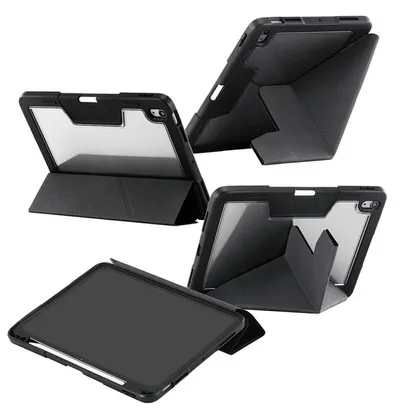 Husa CARE - Y Fold, iPad Air 11, MagSafe, negru