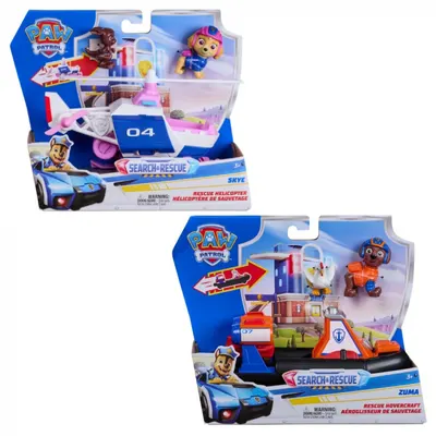 Set de joacă Spin Master Paw Patrol - Vehicul, cu 2 figurine