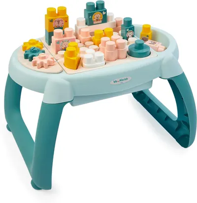 Set de joacă Ecoiffier Abrick - Masa activa cu caramizi