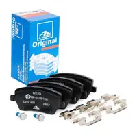 Set Placute Frana Fata Ate Renault Megane 4 2015 13.0460-2709.2