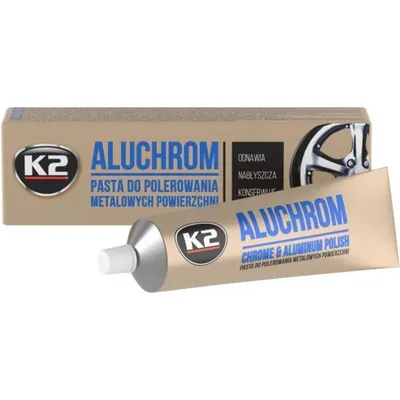 K2 Aluchrom Pasta Lustruit Crom Si Metal 120ML K0031