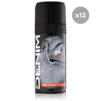 DENIM Engros Black 150 ml, Deodorant spray pentru bărbați