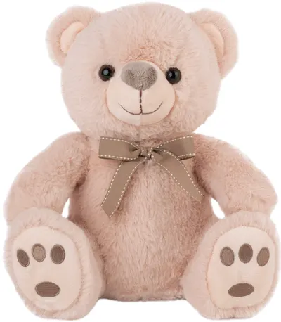 Jucărie de pluș Amek Toys - Ursuleț bej , 28 cm