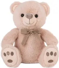 Jucărie de pluș Amek Toys - Ursuleț bej , 28 cm