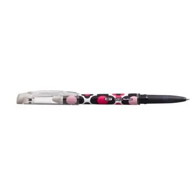 Flower Body Uni-ball Roller Black Gel Pen 0.7