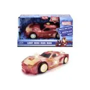 Jada Marvel Masinuta Light Hero Iron Man cu Sunete si Lumini Scara 1: 32