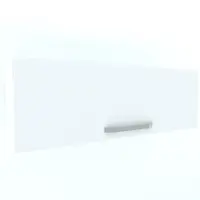 Armonia Suspendat orizontal cu 1 usa cu maner front MDF Alb Mat