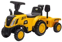 Tractor pentru călărie Milly Mally - CAT, tractor cu remorca