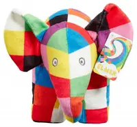 Jucărie de pluș Rainbow Designs - Elefantelul Elmer, 20 cm