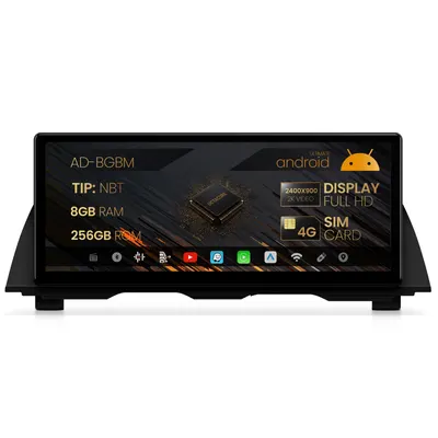 Navigatie BMW Seria 5 F10 F11 (2013-2016), Varianta NBT, Android 13, BM-Octacore 8GB RAM + 256GB ROM, 12.3 Inch - AD-BGBM12008NB+AD-BGRKITBM009