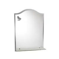 Oglinda baie cu polita si spot RO-8095 50x70 cm