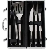 Accesorii pentru Gratar, Diplomat de Aluminiu, 5 Bucati
