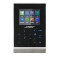 Cititor de proximitate standalone cu tastatura RFID Hikvision DS-K1T105AM, WiFi, 2.8 inch, Wiegand, Mifare, 100.000 carduri, 300.000 evenimente