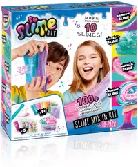 Set creativ Canal Toys - So Slime, fă-ți propriul slime, 10 culori