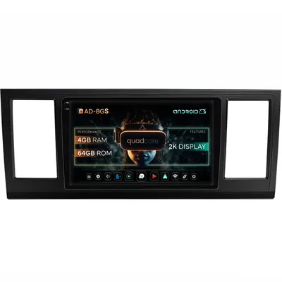 Navigatie 2K Volkswagen Transporter Caravelle Multivan T6 (2015+), Android, S-Quadcore 4GB RAM + 64GB ROM, 9.5 Inch