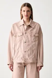Haveone jachetă pentru femei din denim