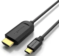 Cablu Vention - 4K, USB-C/HDMI, 2 m, negru