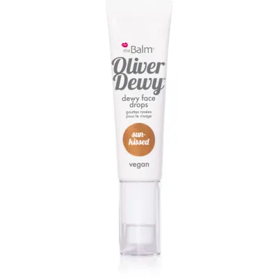 theBalm Oliver Dewy Face Drops iluminator lichid culoare Sun-Kissed 28 ml