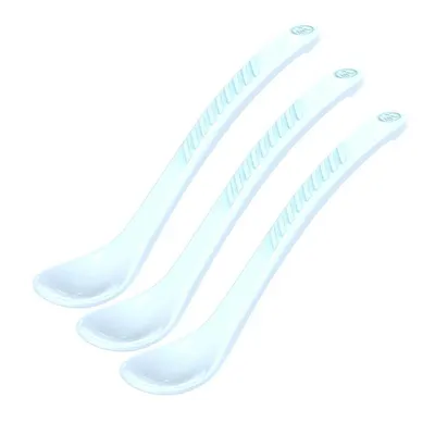 Set 3 lingurite Twistshake Cutlery Pastel - Albastre, 4 luni+