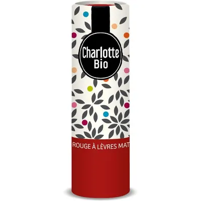 Ruj Mat Coquelicot cu Unt de Shea, Ulei de Ricin si Unt de Jojoba 3.5g