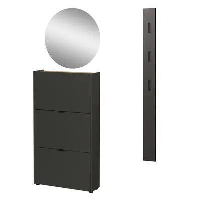 Set pentru hol gri antracit 101x200x22 cm Ameca – Germania