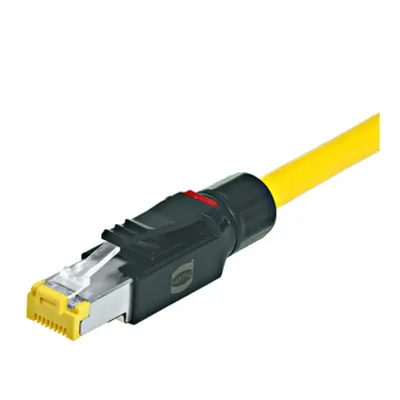 Field Installable RJ45 Plug Shielded Cat.6a 10G straight