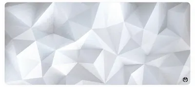 Mousepad Endorfy - Crystal Onyx White, XL, alb