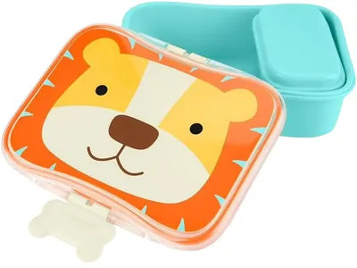 Set de cutii pentru alimente Skip Hop Zoo – 2 bucăți, leu