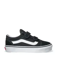 Tenisi cu velcro si insertii de piele intoarsa Old Skool