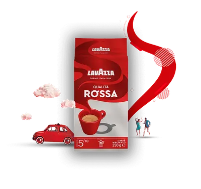 Cafea Lavazza Macinata Qualità Rossa 250g
