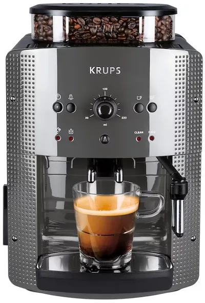 Apărat de cafea Krups - Espresseria Automatic, 15 bar, 1.7 l, gri