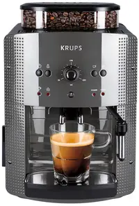 Apărat de cafea Krups - Espresseria Automatic, 15 bar, 1.7 l, gri