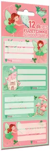 Etichete școlare Lizzy Card Fairy Ballerina - 12 buc.