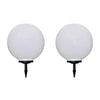Gossi lampi de exterior pentru alee led 2 buc. 50 cm, cu tarus de sol