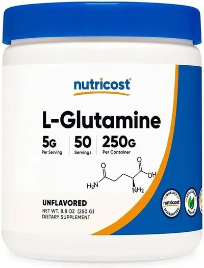 L-Glutamine, 250 g, Nutricost