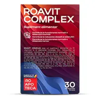 Roavit Complex Multivitamine, 30 comprimate filmate, Roapoteca