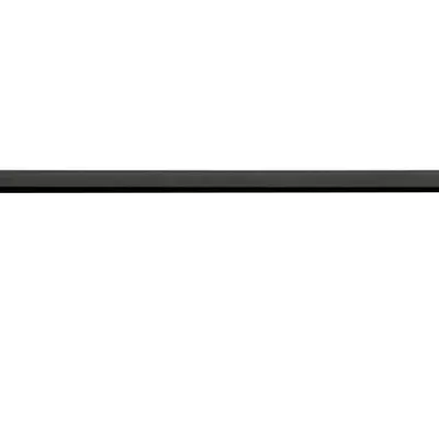 Iluminat decorativ pe sina, M-TRACK pista de joasa tensiune, 2 m, negru