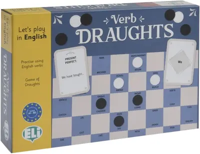 Joc educativ Eli Verb Draughts (Limba engleză)