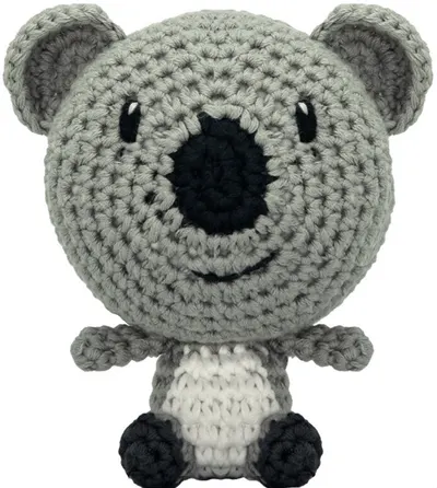 Jucărie tricotată manual Wild Planet - Koala, 12 cm