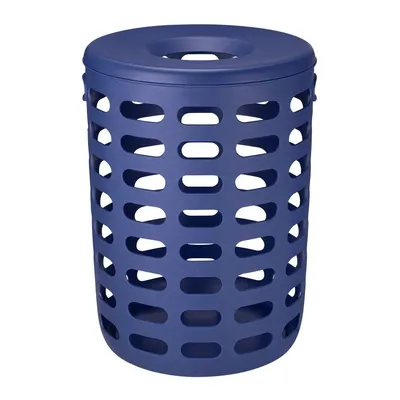 Coș de rufe albastru din plastic Korie – Blomus