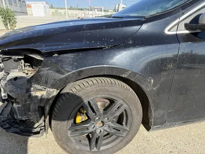 Aripa fata stanga culoare negru - onyx black Volvo V40 (2012-2016)